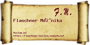 Flaschner Mónika névjegykártya